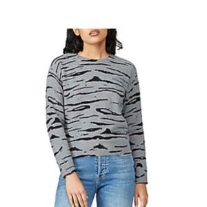 New Animal print  Cashmere Blend Sweater